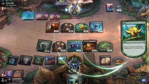 Watch MTG Arena Video Replay - Sultai Midrange by DamienF16 VS Izzet Midrange by strizer86 - Premier Draft