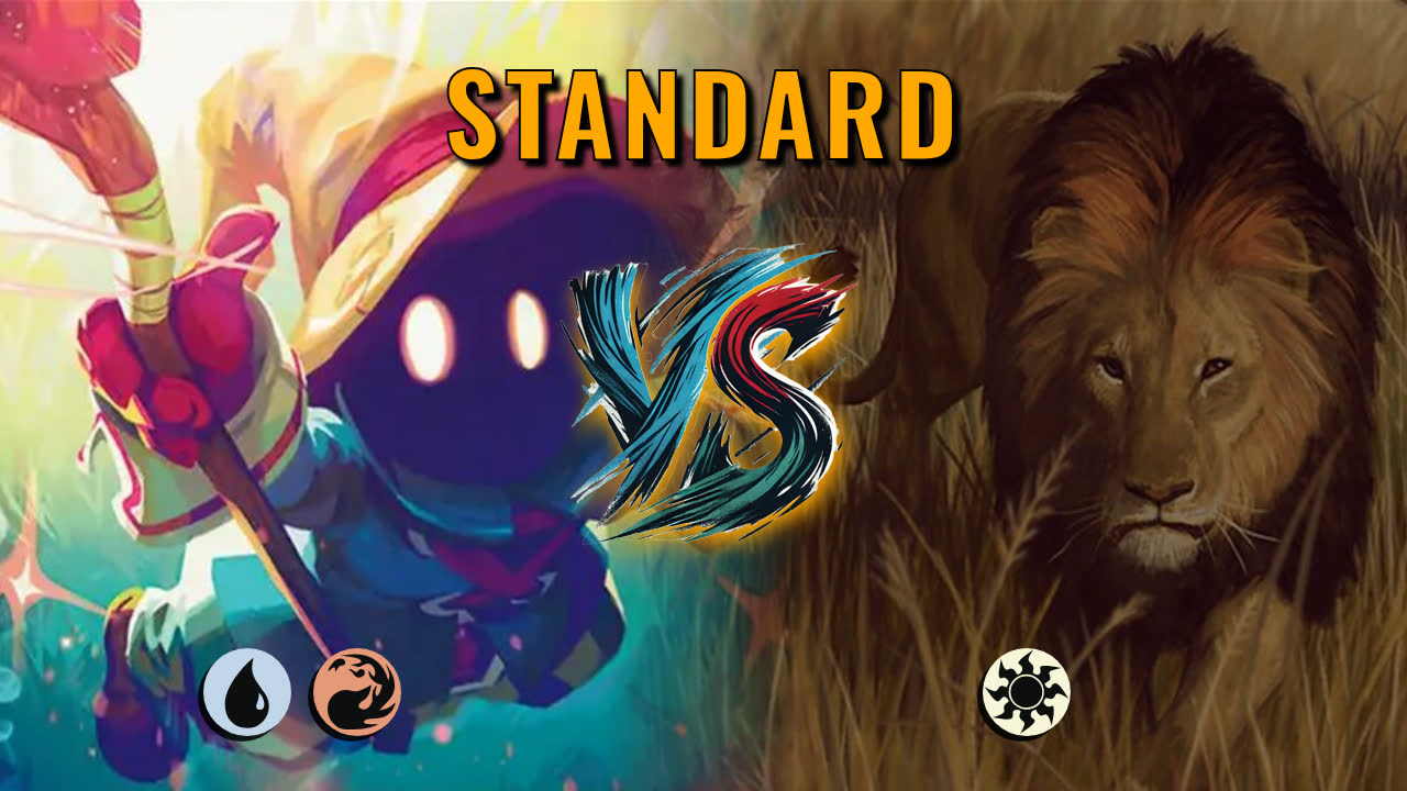 Watch MTG Arena Standard Video - Izzet Midrange by CunicoliGoblin VS Mono White Aggro by dabs2307 - 514941