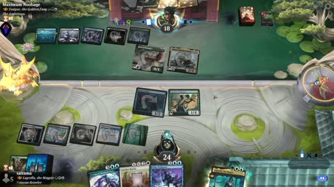 Watch MTG Arena Video Replay - Lagrella, the Magpie by saitama VS Tasigur, the Golden Fang by Maximum Noobage - Historic Brawl