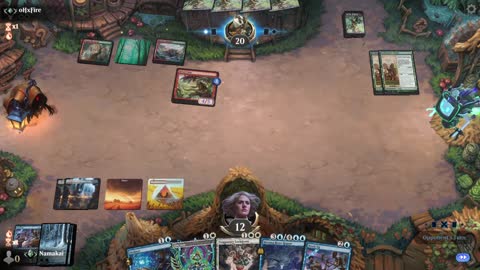 Watch MTG Arena Video Replay - Jeskai Control by Namakai VS Gruul Aggro by oHxFire - Traditional Standard Ranked