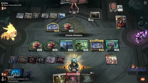 Watch MTG Arena Video Replay - Slimefoot and Squee by saitama VS Narset Transcendent by Fateless - Historic Brawl