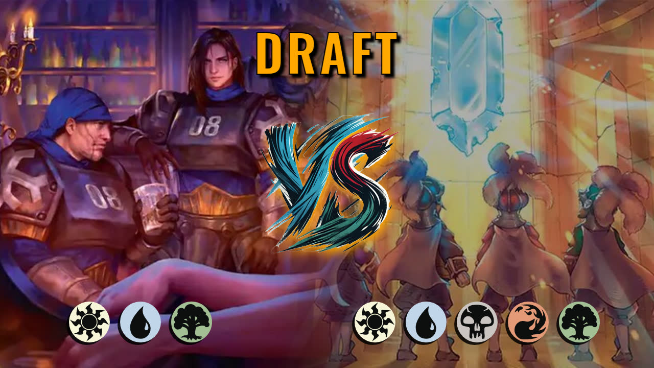 Watch MTG Arena Draft Video - Bant Midrange by saitama VS 5 Color Midrange by Schonflies - c1fbf0