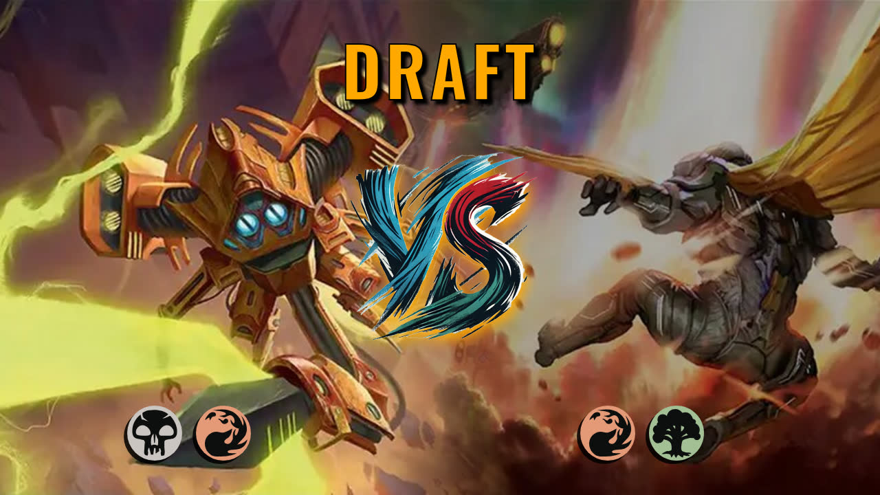 Watch MTG Arena Draft Video - Rakdos Midrange by DamienF16 VS Gruul Midrange by AliasV - ed5be6