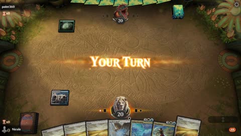 Watch MTG Arena Video Replay - Azorius Midrange by Nicole VS Mono Green Aggro by paint360 - Pioneer Play