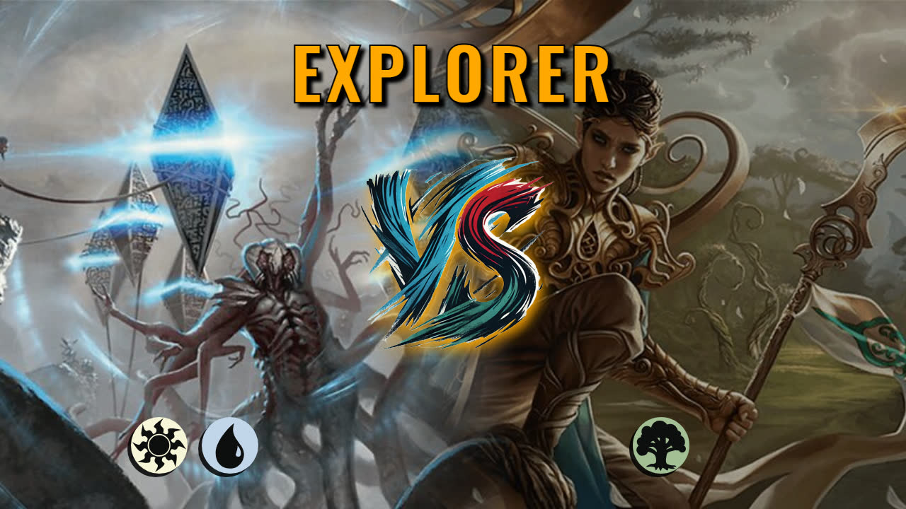 Watch MTG Arena Pioneer Video - Azorius Midrange by Nicole VS Mono Green Aggro by paint360 - b881db