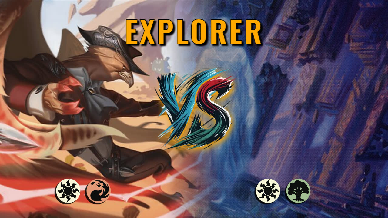 Watch MTG Arena Pioneer Video - Boros Aggro by Khat VS Selesnya Midrange by feralshad0w - d971d0