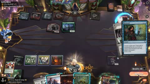 Watch MTG Arena Video Replay - Terra, Magical Adept by saitama VS Thrasios, Triton Hero by ImNotHere - Historic Brawl