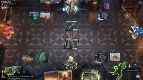 Watch MTG Arena Video Replay - Emmara, Voice of the Conclave by saitama VS Thrasios, Triton Hero by Wandmaker - Historic Brawl