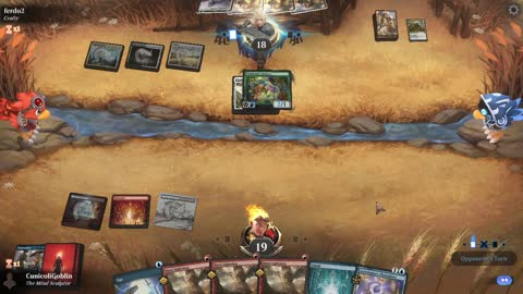 Watch MTG Arena Video Replay - Izzet Control by CunicoliGoblin VS 5 Color Midrange by ferdo2 - Alchemy Event