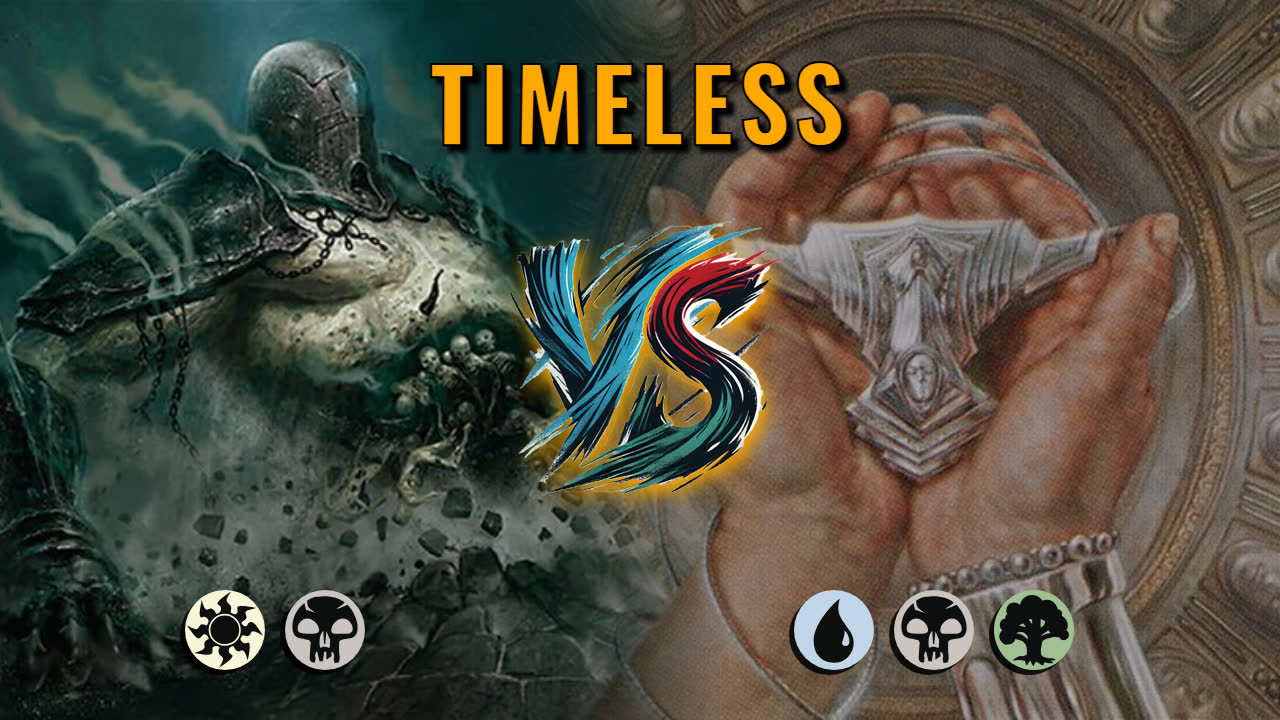 Watch MTG Arena Timeless Video - Orzhov Midrange by saitama VS Sultai Control by amazio - 4737ed