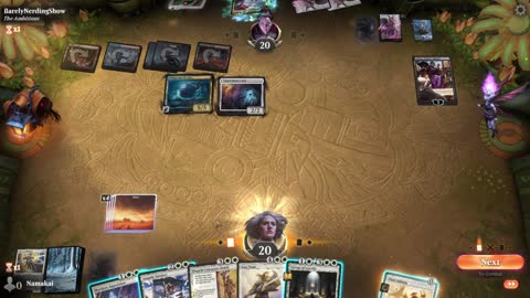 Watch MTG Arena Video Replay - Mono White Midrange by Namakai VS Grixis Midrange by BarelyNerdingShow - Chromatic Cube Draft