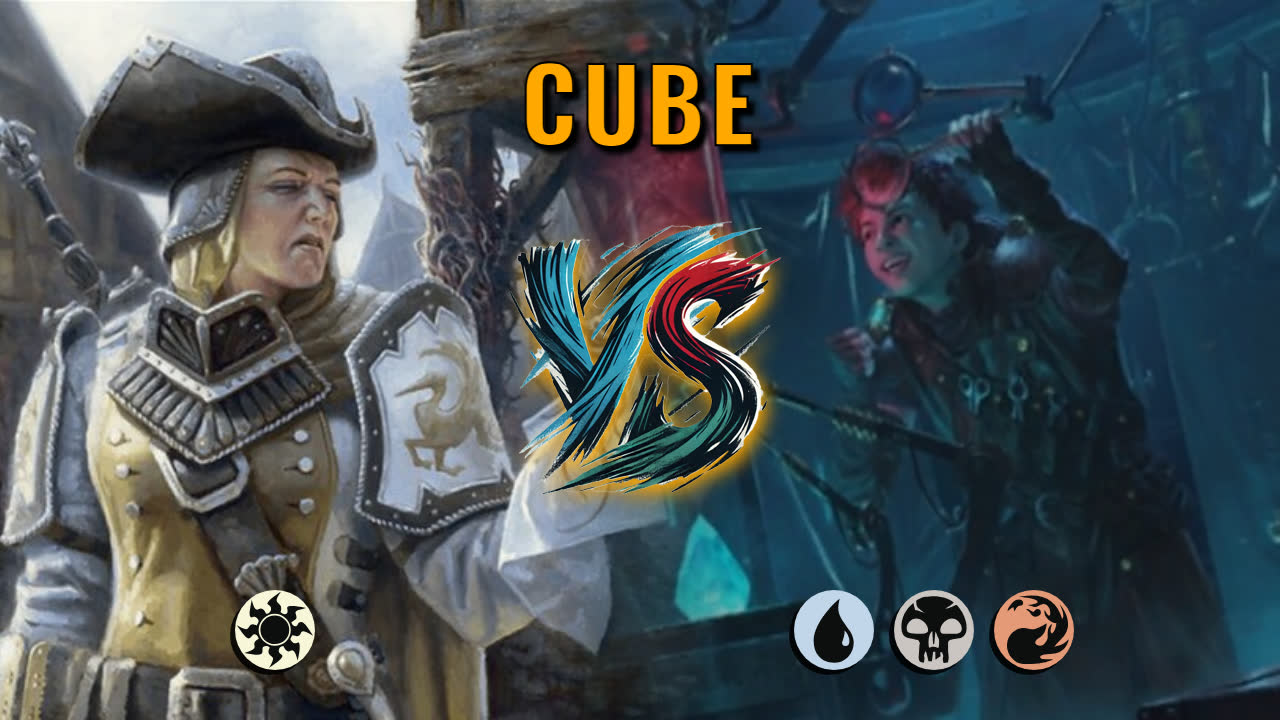 Watch MTG Arena Cube Video - Mono White Midrange by Namakai VS Grixis Midrange by BarelyNerdingShow - c49c79