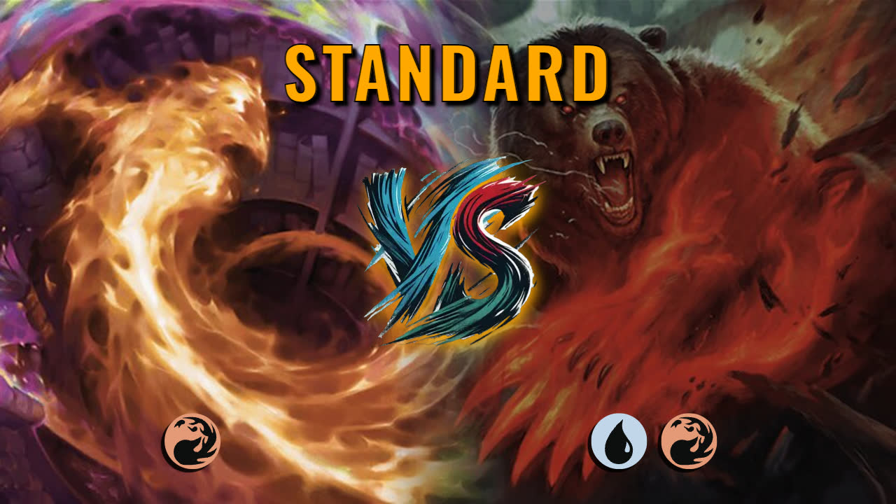 Watch MTG Arena Standard Video - Mono Red Midrange by Yhwach VS Izzet Aggro by Vadanskm - 2fa10e