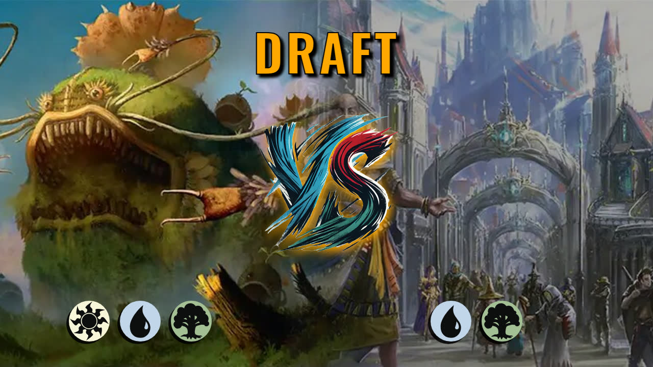 Watch MTG Arena Draft Video - Bant Aggro by saitama VS Simic Midrange by Smaxorus - f9350f