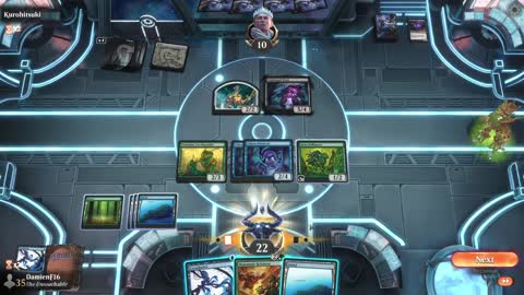 Watch MTG Arena Video Replay - Simic Midrange by DamienF16 VS Orzhov Midrange by Kurohitsuki - Premier Draft