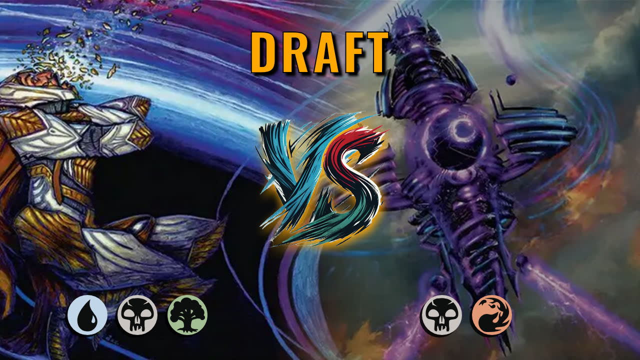 Watch MTG Arena Draft Video - Sultai Midrange by DamienF16 VS Rakdos Midrange by Sisyfos - 7b6243