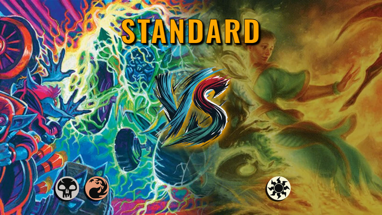 Watch MTG Arena Standard Video - Rakdos Aggro by SwerteSaTrese VS Mono White Midrange by kylephillipsfun - 711432