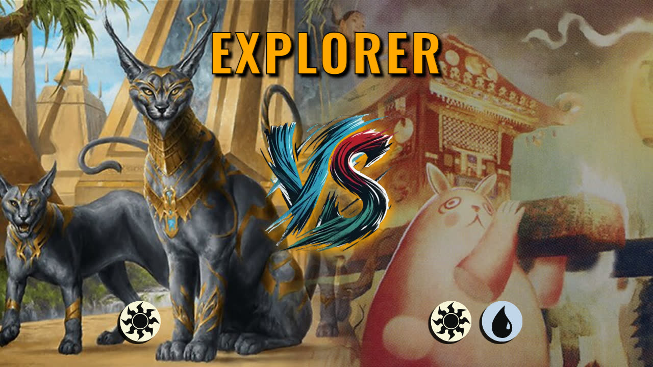 Watch MTG Arena Explorer Video - Mono White Aggro by Khat VS Azorius Control by koerslight - afcd72