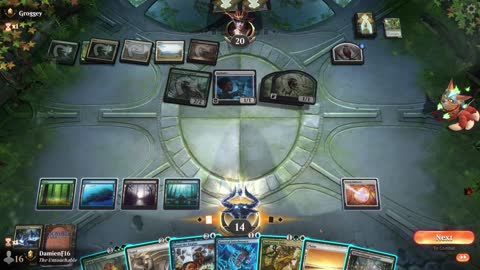 Watch MTG Arena Video Replay - WUBG Midrange by DamienF16 VS Abzan Midrange by Groggey - Premier Draft