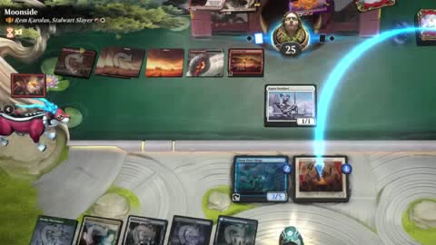 Watch MTG Arena Video Replay - Lagrella, the Magpie by saitama VS Rem Karolus, Stalwart Slayer by Moonside - Historic Brawl