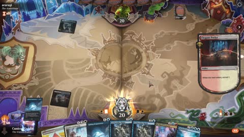 Watch MTG Arena Video Replay - Jeskai Midrange by CunicoliGoblin VS Simic Midrange by araragi - Alchemy Play