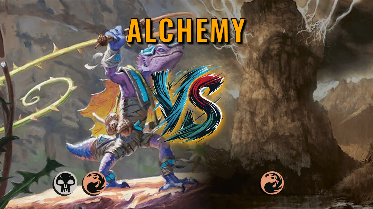 Watch MTG Arena Alchemy Video - Rakdos Aggro by CunicoliGoblin VS Mono Red Midrange by Muffins - caa46f