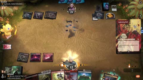 Watch MTG Arena Video Replay - Rowan, Scion of War by saitama VS Sephiroth, Fabled SOLDIER by bes04f - Historic Brawl