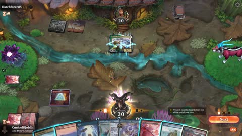 Watch MTG Arena Video Replay - Izzet Midrange by CunicoliGoblin VS Selesnya Aggro by Dutchforce85 - Alchemy Play