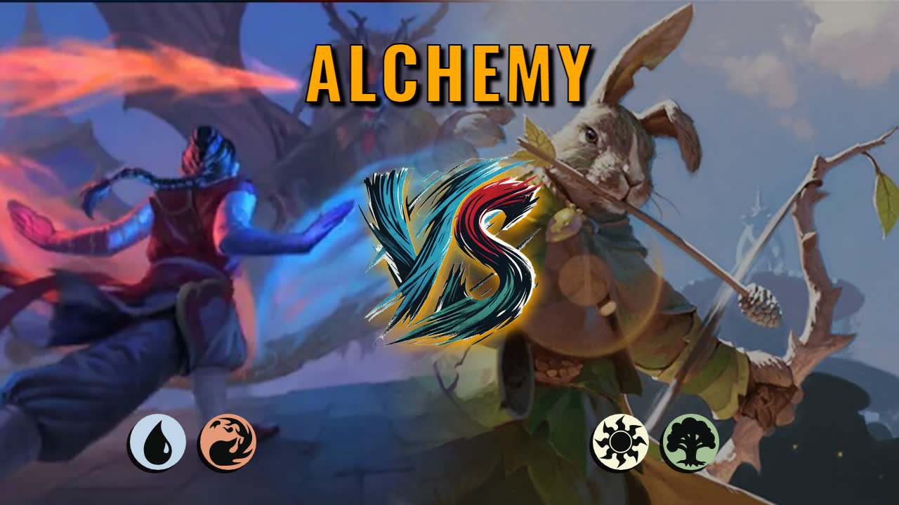 Watch MTG Arena Alchemy Video - Izzet Midrange by CunicoliGoblin VS Selesnya Aggro by Dutchforce85 - cf696e