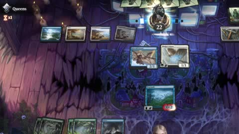 Watch MTG Arena Video Replay - Simic Midrange by utku VS Azorius Aggro by Queens - Standard Ranked