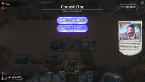 Watch MTG Arena Video Replay - Azorius Midrange by DamienF16 VS Golgari Midrange by Hron - Premier Draft