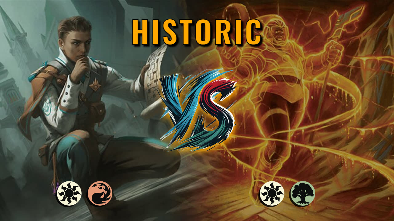 Watch MTG Arena Historic Video - Boros Aggro by CunicoliGoblin VS Selesnya Midrange by Paride - 108fc5