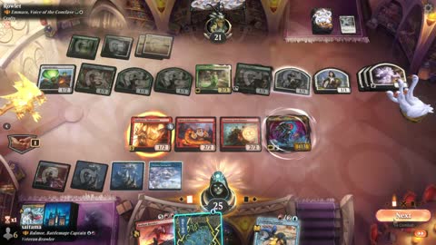 Watch MTG Arena Video Replay - Balmor, Battlemage Captain by saitama VS Emmara, Voice of the Conclave by Rowlet - Historic Brawl