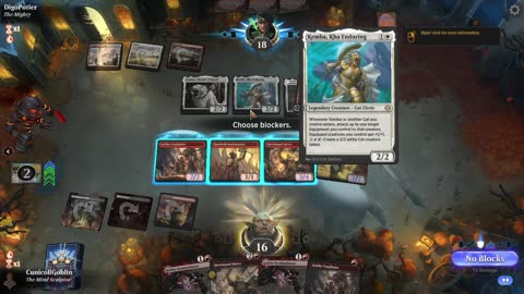 Watch MTG Arena Video Replay - Rakdos Aggro by CunicoliGoblin VS Boros Aggro by DigoPotier - Traditional Historic Play