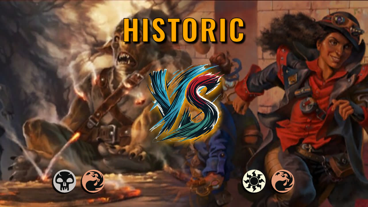 Watch MTG Arena Historic Video - Rakdos Aggro by CunicoliGoblin VS Boros Aggro by DigoPotier - 75a830