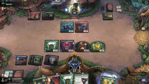Watch MTG Arena Video Replay - Golgari Midrange by DamienF16 VS Gruul Midrange by Spockz - Premier Draft