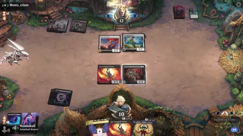 Watch MTG Arena Video Replay - Mono Black Aggro by Numbskull VS Mardu Midrange by Monty_cristo - Traditional Standard Ranked
