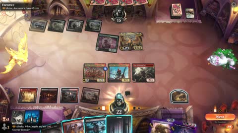 Watch MTG Arena Video Replay - Alesha, Who Laughs at Fate by saitama VS Betor, Ancestor's Voice by Voronwe - Historic Brawl