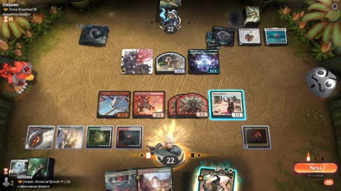 Watch MTG Arena Video Replay - Jetmir, Nexus of Revels by saitama VS Urza, Lord High Artificer by Jimjams - Historic Brawl