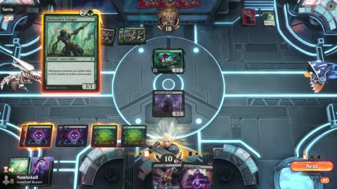 Watch MTG Arena Video Replay - 5 Color Midrange by Numbskull VS Golgari Midrange by Savia - Sealed