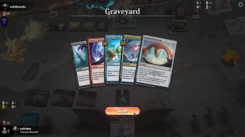 Watch MTG Arena Video Replay - UBRG Midrange by saitama VS Abzan Midrange by wd40rocks - Premier Draft Ranked
