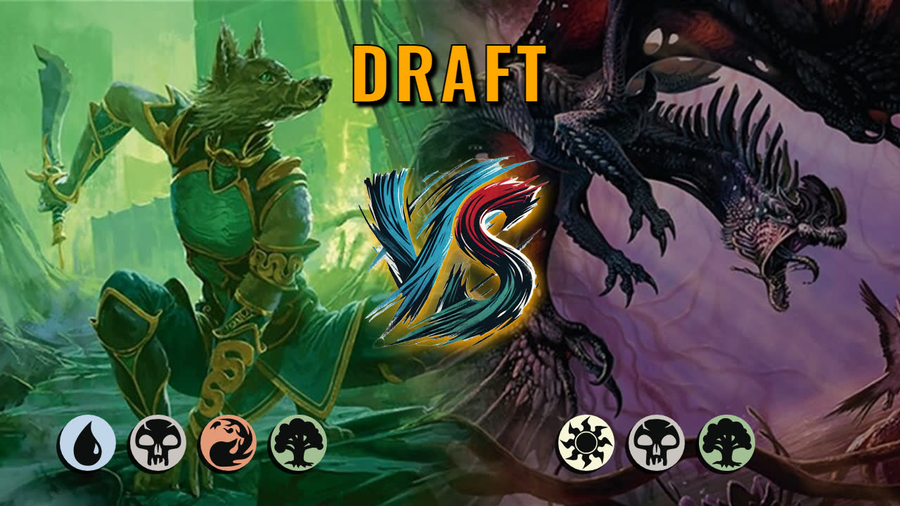 Watch MTG Arena Draft Video - UBRG Midrange by saitama VS Abzan Midrange by wd40rocks - 5b4646