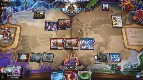 Watch MTG Arena Video Replay - Izzet Midrange by CunicoliGoblin VS Mono Black Midrange by lorenzo - Standard Event