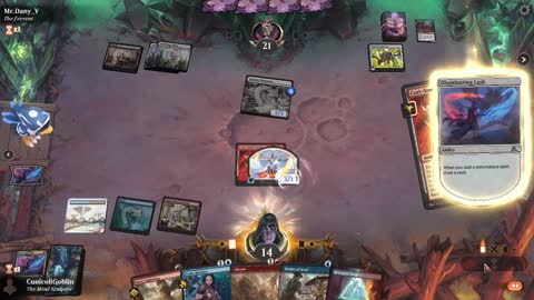 Watch MTG Arena Video Replay - Izzet Midrange by CunicoliGoblin VS Orzhov Aggro by Mr.Dany_V - Alchemy Play