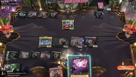 Watch MTG Arena Video Replay - Slimefoot and Squee by saitama VS Kefka, Court Mage by MikeW28 - Historic Brawl