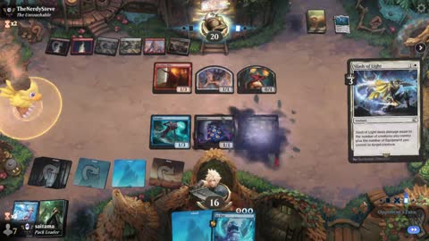 Watch MTG Arena Video Replay - Esper Midrange by saitama VS Boros Aggro by TheNerdySteve - Premier Draft