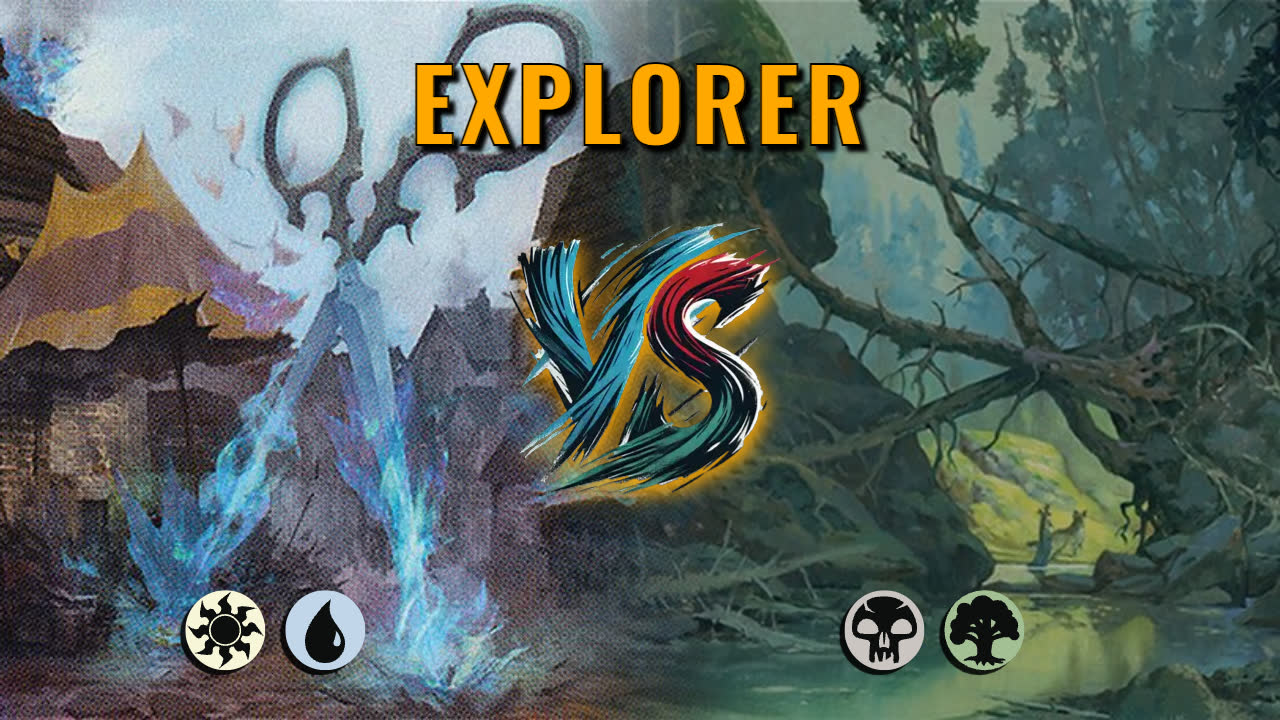 Watch MTG Arena Pioneer Video - Azorius Aggro by Khat VS Golgari Midrange by TheEnd1612 - b6c8d1