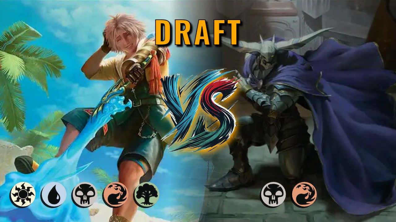 Watch MTG Arena Draft Video - 5 Color Midrange by saitama VS Rakdos Midrange by Nate - 1d7b65