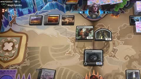 Watch MTG Arena Video Replay - Mono White Midrange by ToneLoc1899 VS Orzhov Midrange by MagicSpooky - Standard Ranked