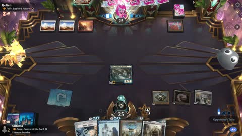 Watch MTG Arena Video Replay - Emry, Lurker of the Loch by saitama VS Tajic, Legion's Valor by Helten - Historic Brawl